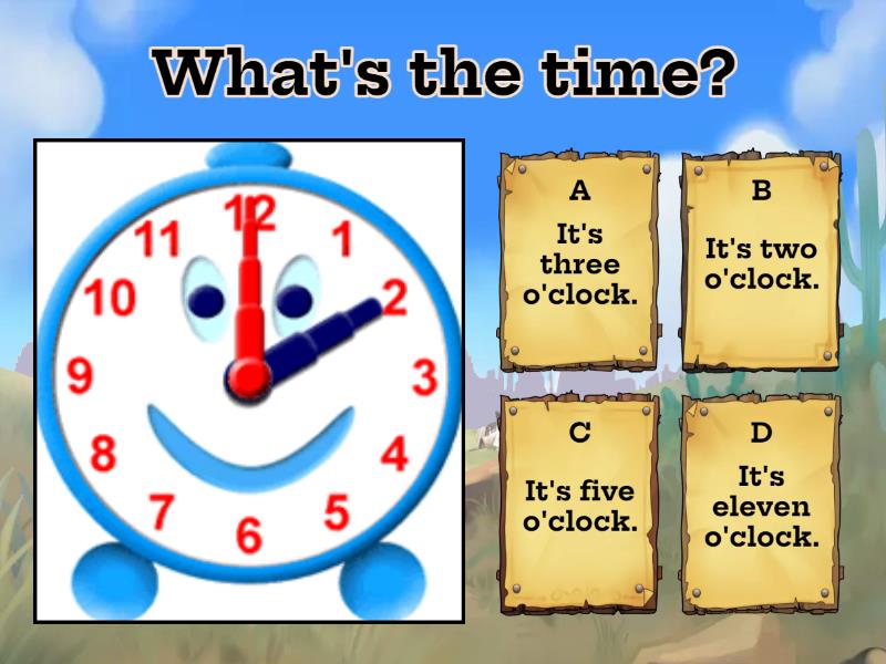 Smart junior 2 unit 7 what s the time quiz
