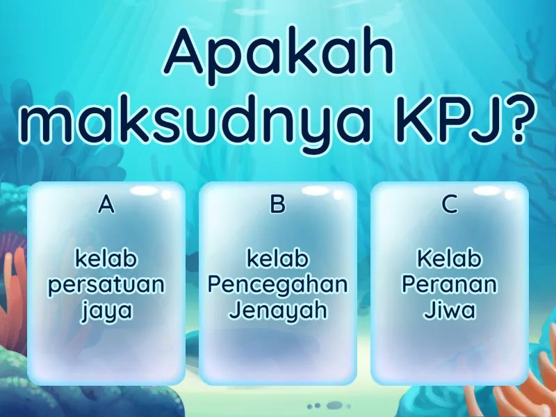 KUIZ Kelab Pencegahan Jenayah - Quiz