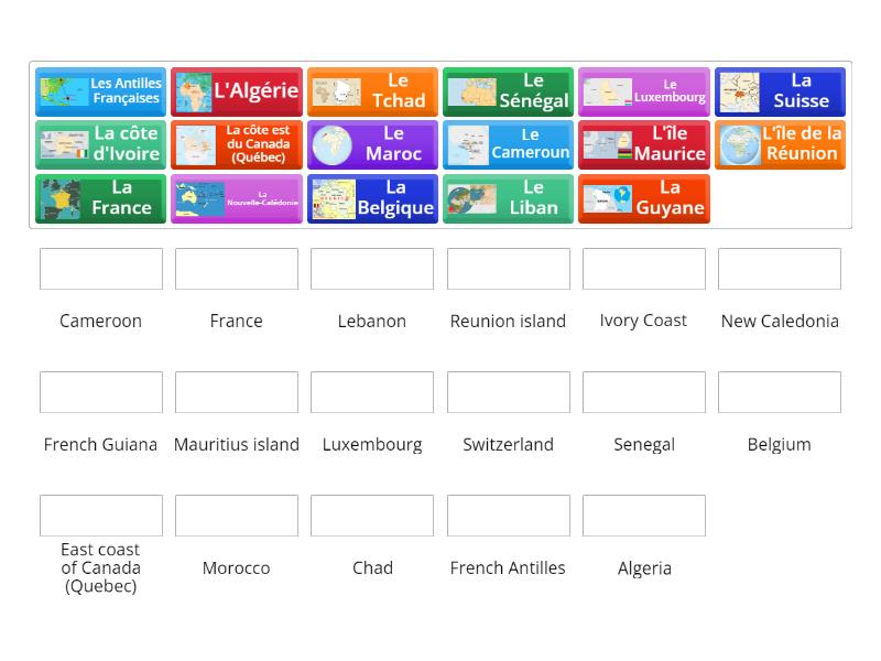 list of french speaking countries and their presidents