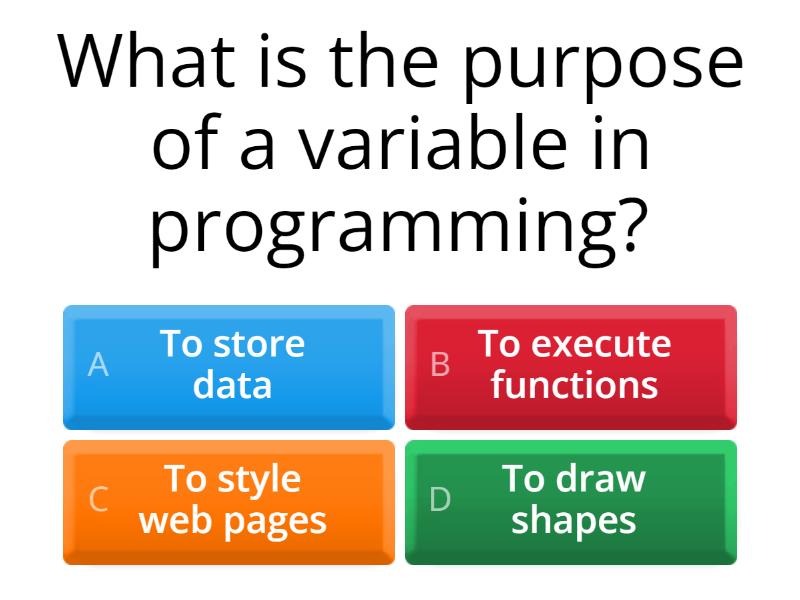 Simple programming test. Making an Interactive activity on Wordwall ...