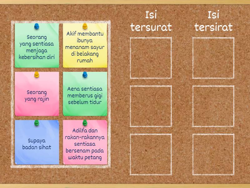 Isi Tersurat Dan Tersirat Group Sort