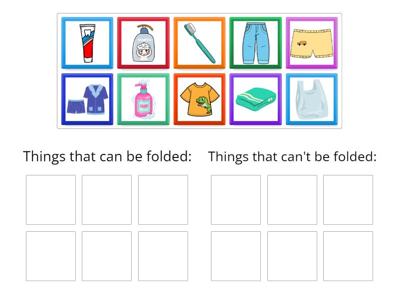 SORTING ITEMS - Group sort