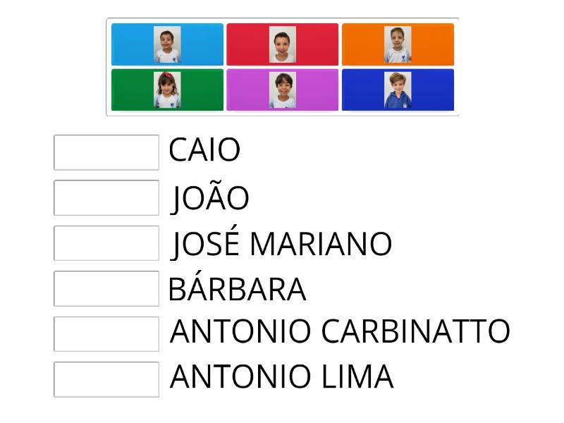 PARTE 1 LIGUE OS NOMES Match Up