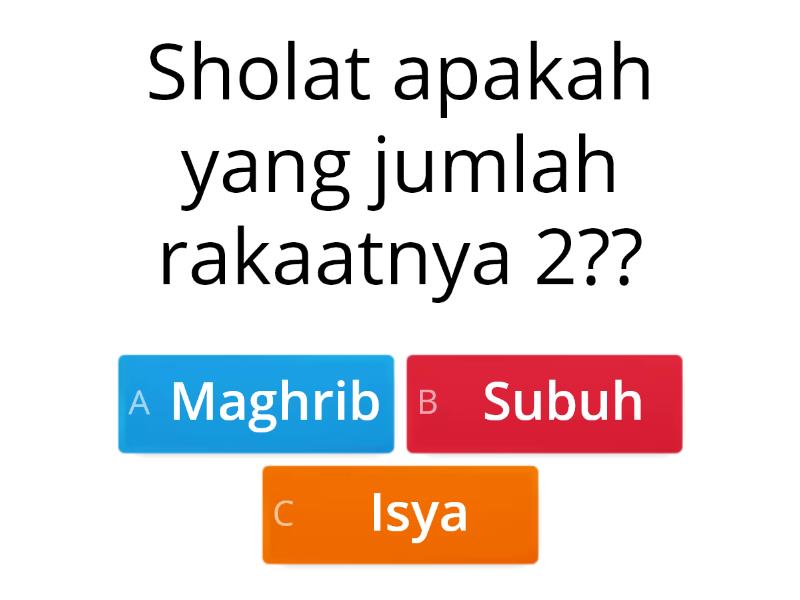 Pendidikan Agama Islam - Quiz