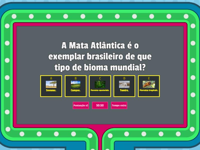 BIOMAS DA TERRA - Gameshow quiz
