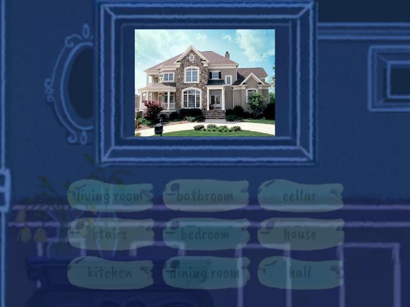THE HOUNTED HOUSE Find the match
