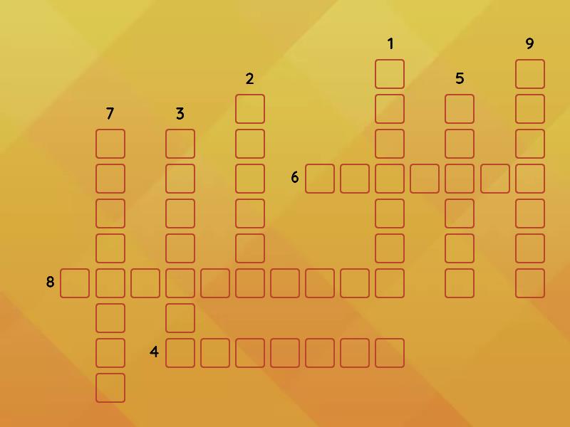 Spotlight 5 Module 6b Crossword