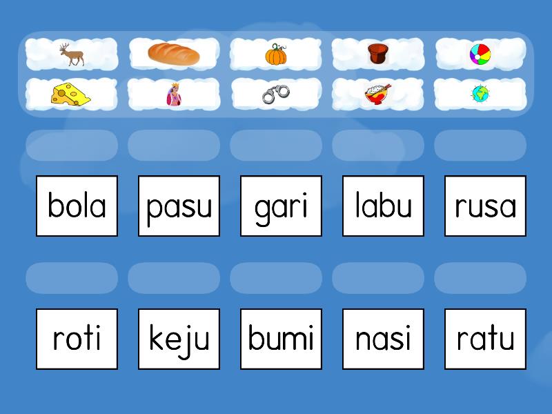 Bahasa Melayu Prasekolah - Match up