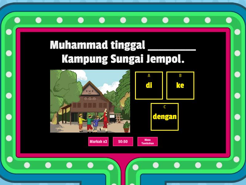 Kata Tanya Dan Kata Sendi Nama - Gameshow Quiz