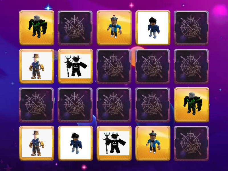 ROBLOX CHARACTER PAIRS - Parejas