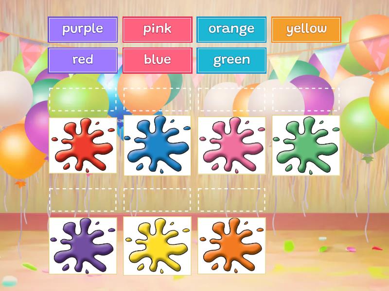 KB 1 U1 colours match - Match up