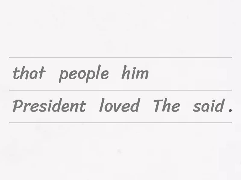 passive voice (news) Unjumble