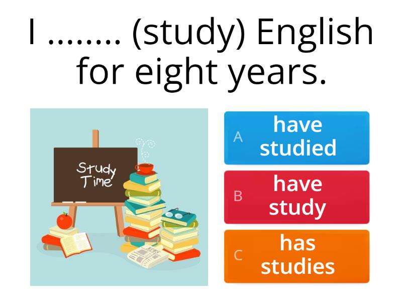 present perfect - Quiz