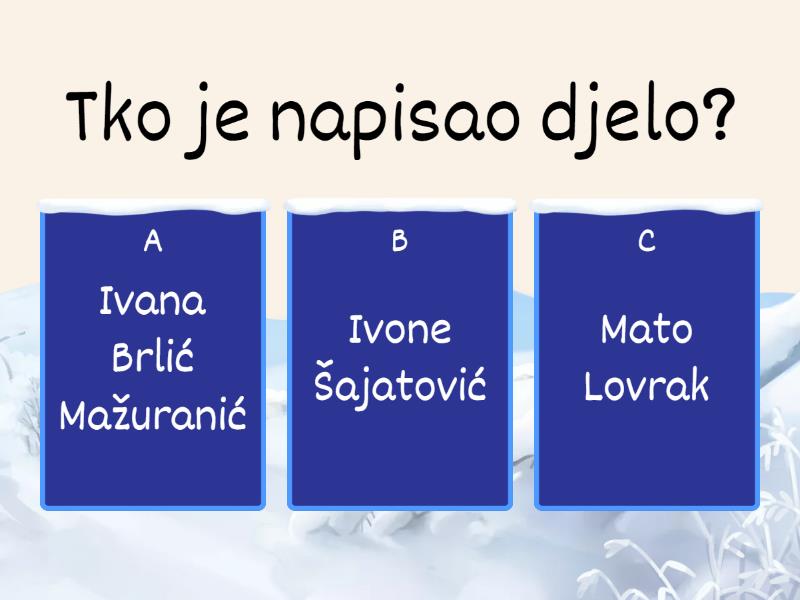 Ogrlica Sa Sedam Rubina Quiz