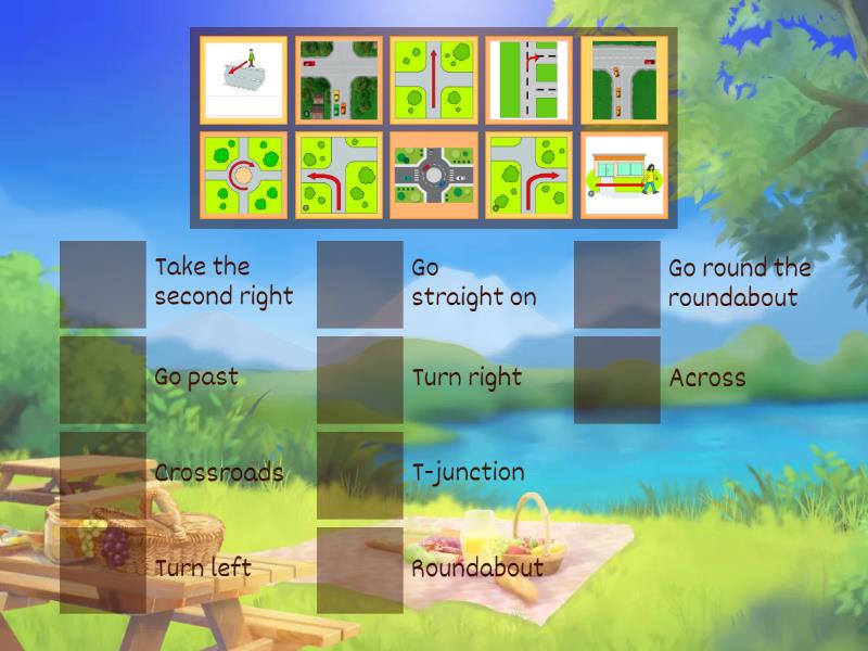 Giving Directions - Match up