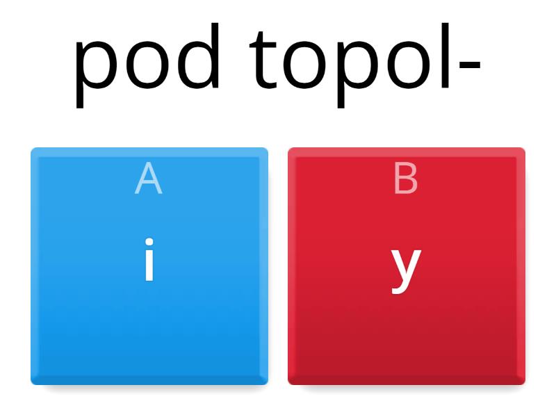 Koncovky rodu mužského slova - Quiz