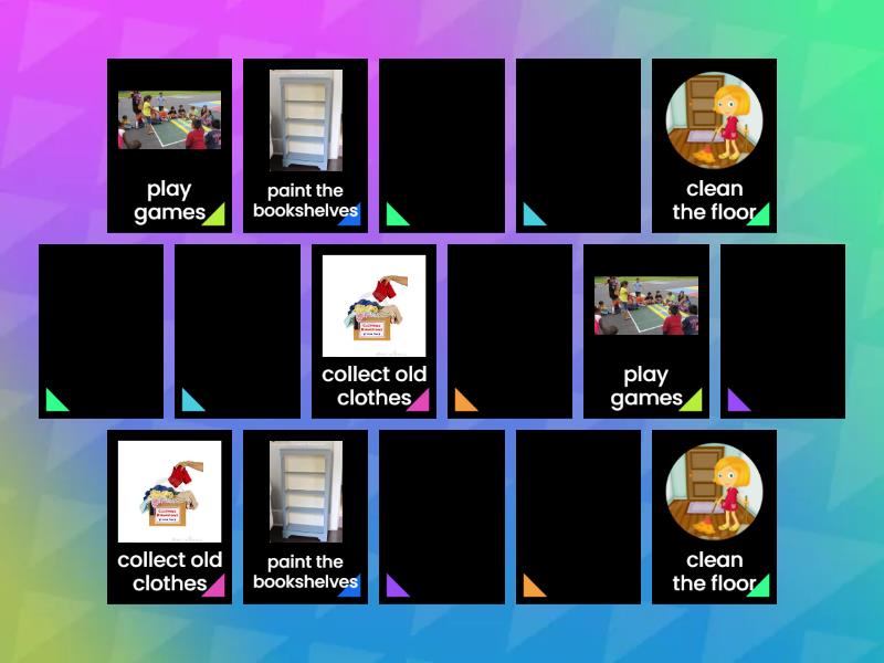 Helping Others Matching Pairs