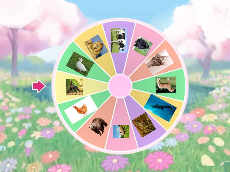 Ruleta de animales - Rueda aleatoria
