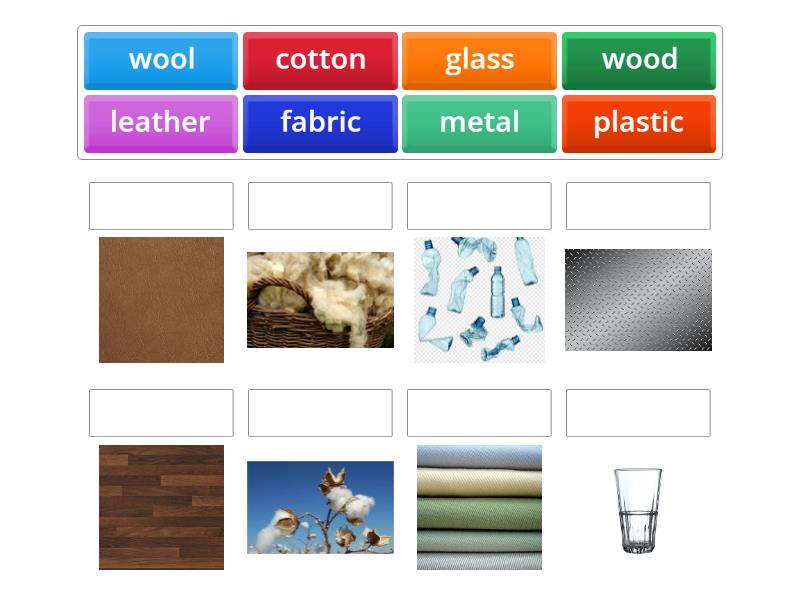 Materials - Match up