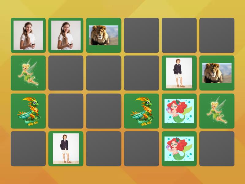 Jogo de Pares - S3A - Matching pairs