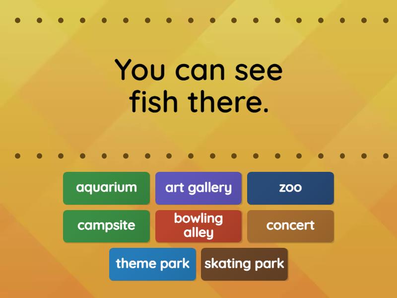 Academy Stars 2 Unit 10 - words + definitions - match - Find the match