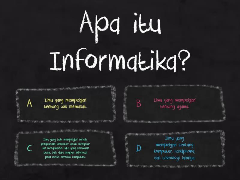 SOAL INFORMATIKA KELAS 7 - Quiz