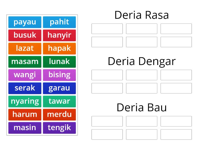 Kelaskan Saya! - Group sort