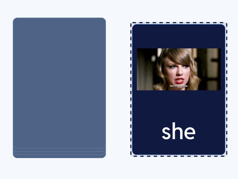 Personal Pronouns Speaking Cards