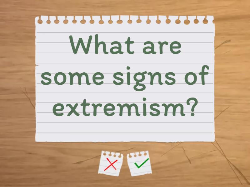 Extremism - Tarjetas flash