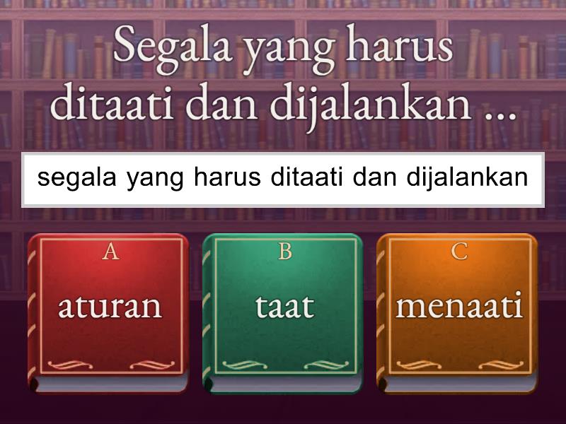 Aturan Di Rumah - Quiz