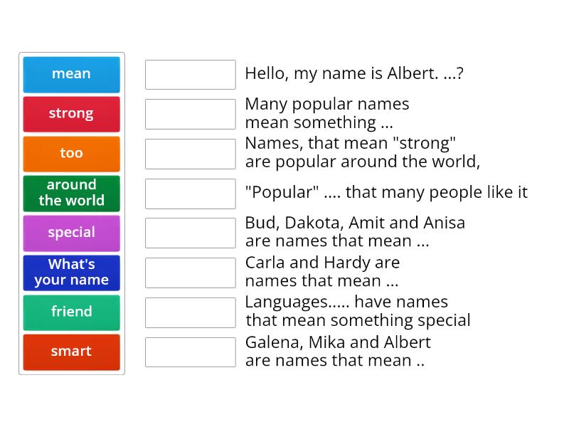 names-and-meanings-match-up