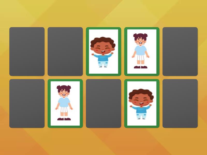 Memory emozioni matching pairs