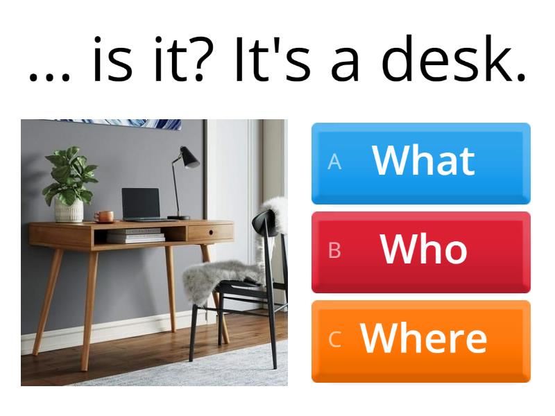 What Who Where Why - Викторина