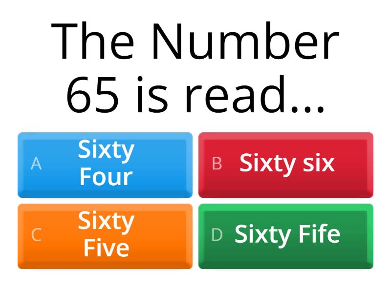 What is Number? Quiz