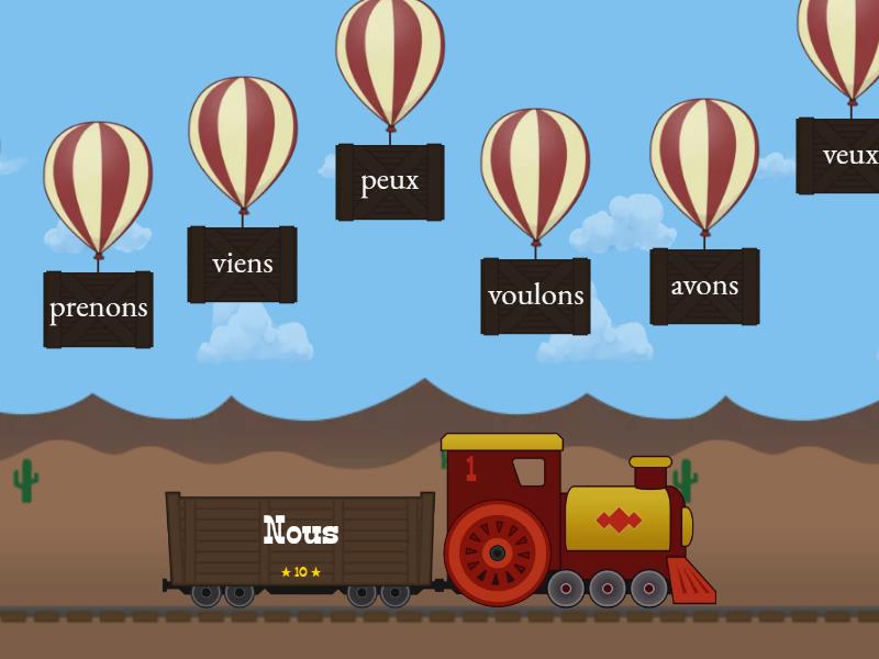 Verbes prendre, mettre, pouvoir, vouloir, faire, aller, venir, avoir, être