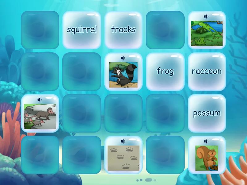 Curious George: Vocabulary (Matching) - Matching pairs