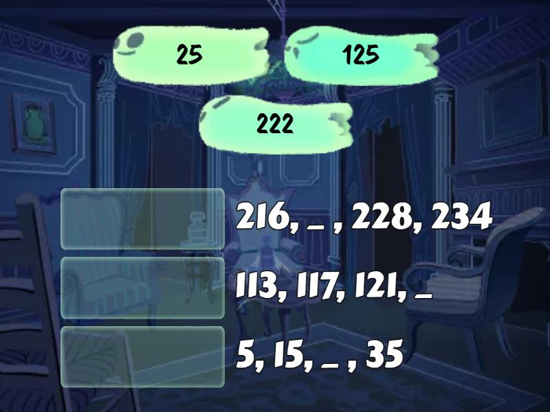 Find The Missing Numbers Match Up