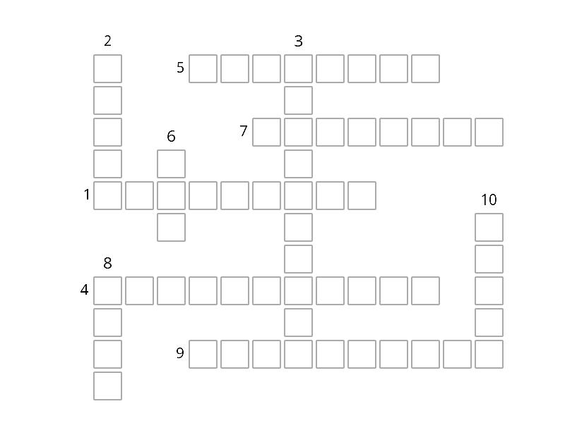 From Blank To Blank Crossword