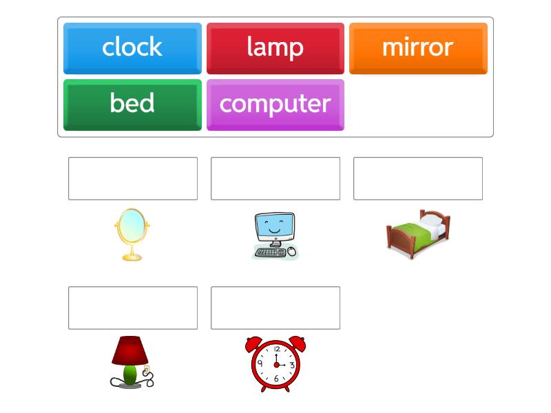 Unit 4 - At Home part 1 - Match up