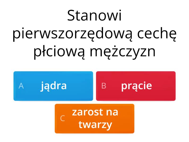 Układ Rozrodczy - Quiz