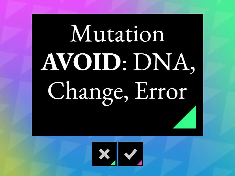 Key Genetics Terms Explanation Flash Cards