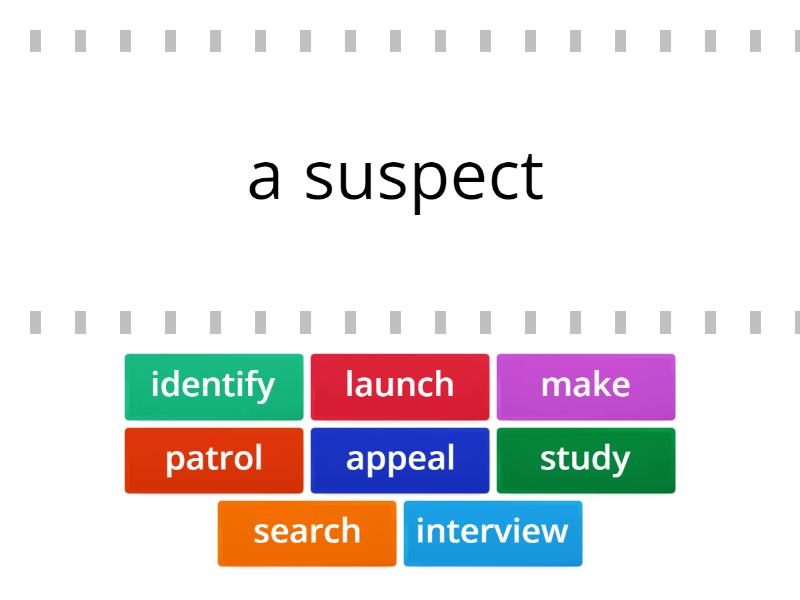 Police work. Verb+noun collocations. 3rd Solutions. Pre-int. Unit 8 ...
