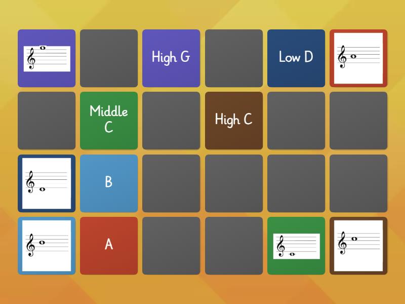 Lines and Spaces Matching - Matching pairs