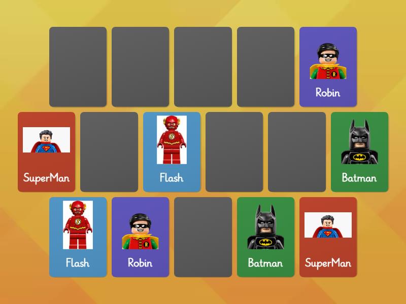 Lego Batman - BÓM - Matching pairs