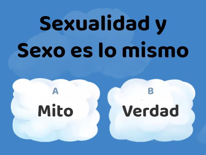 Mito O Verdad Sobre Sexualidades - Quiz