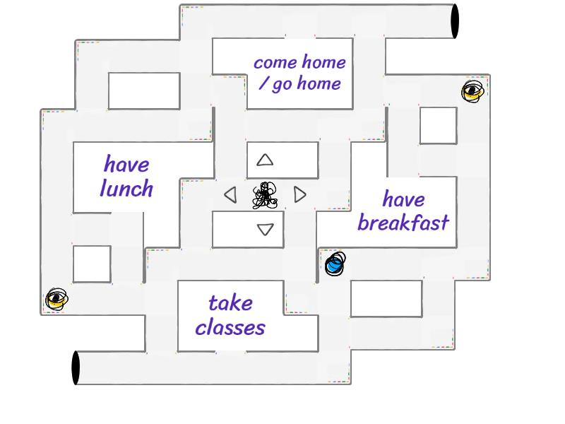 My Day / Daily Routine - - Maze chase