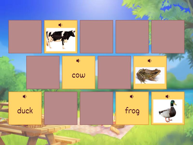 KB2 Unit 7 vocabulary - Matching pairs