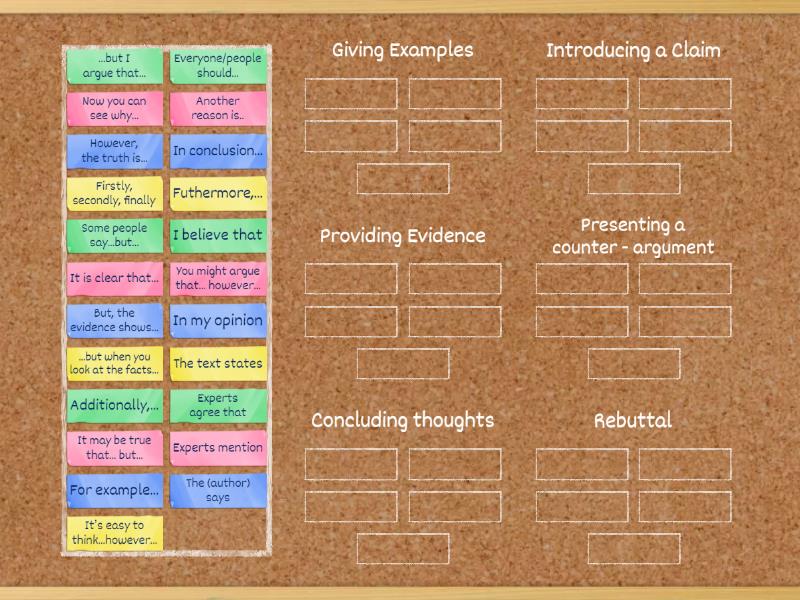Argumentative Writing Posortuj
