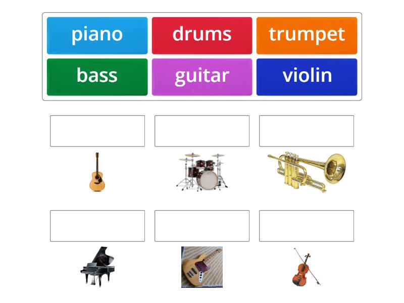 instruments - Match up