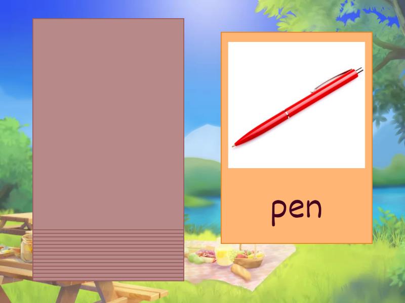 phonics 2 short e - Speaking cards